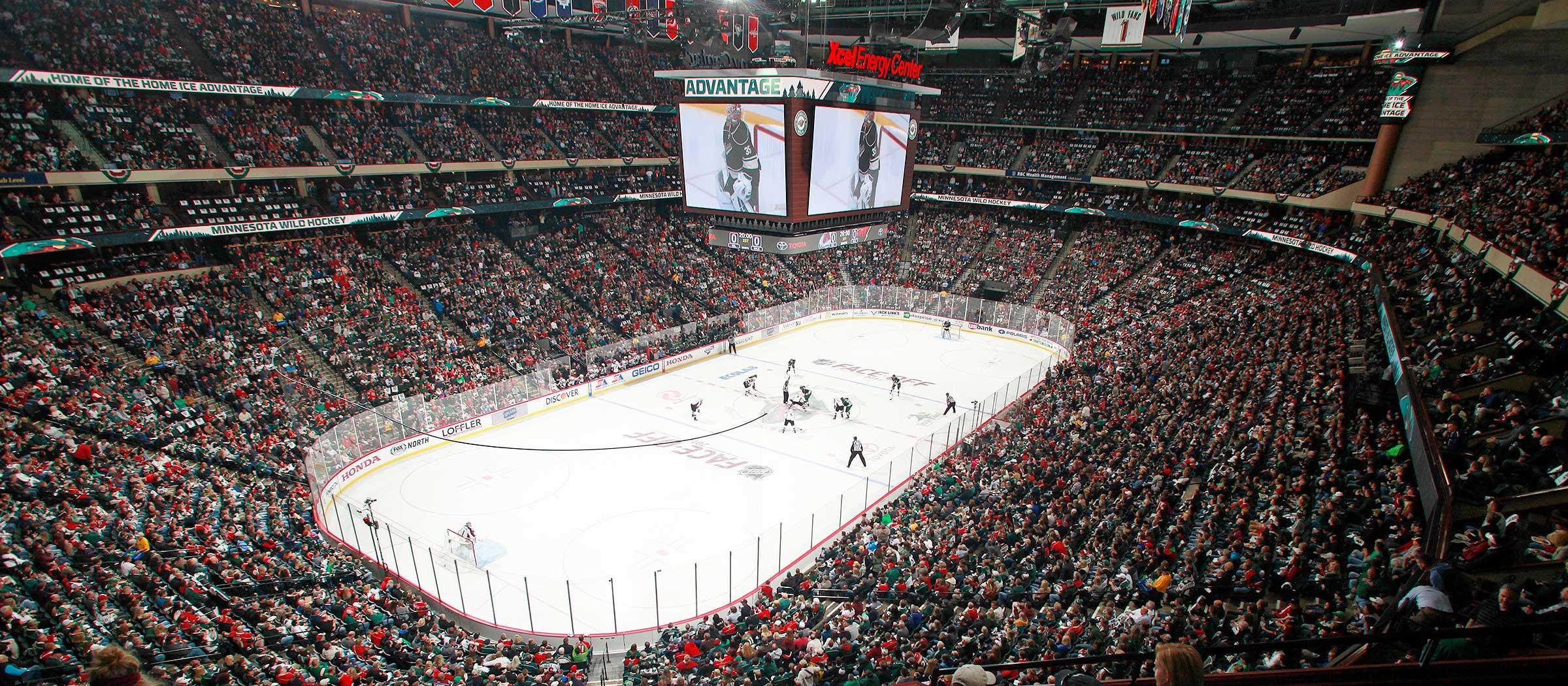 NHL Western Conference Semifinals: TBD at Minnesota Wild (Home Game 1) (Date TBD) (If Necessary)